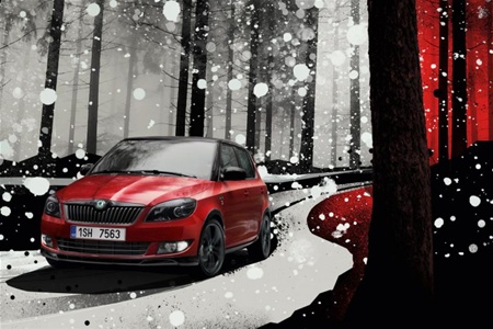 Skoda Fabia Monte Carlo увидела свет на Женевском автосалоне (двигатель, литровый, мощность, спортивный, fabia, skoda) Skoda Fabia Monte Carlo увидела свет на Женевском автосалоне
